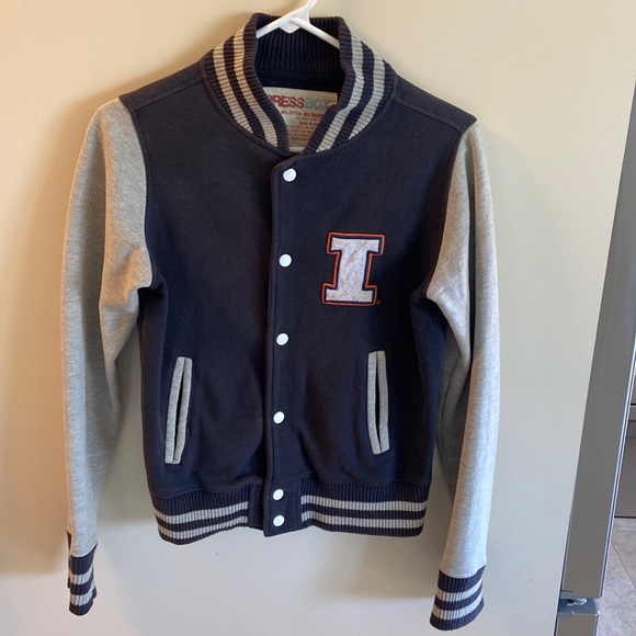 Pressbox Jackets & Blazers - PressBox Fighting Illini Varsity Jacket